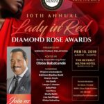 Lady In Red Diamond Rose Awards #beverlyhills #beverlyhillsmagazine #awards #events #celebrities