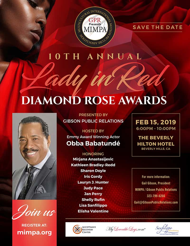 Lady In Red Diamond Rose Awards #beverlyhills #beverlyhillsmagazine #awards #events #celebrities