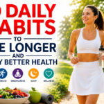 10 Powerful Daily Habits to Live Longer #HealthyLiving, #LiveLonger, #Longevity, #Wellness, #HealthyHabits, #LifestyleTips, #HealthAndWellness