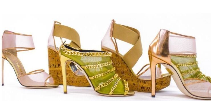 The Italian made, Parisian born women’s shoe line, Aethon Ulyse,.