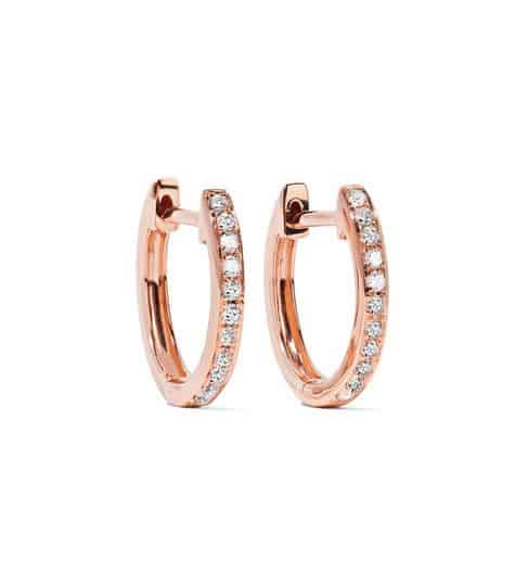 Rose Gold Diamond Earrings. BUY NOW!!! #beverlyhills #beverlyhillsmagazine #bevhillsmag #shop #shopping #jewelry #royal #royalty #royalwedding