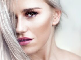 Beautiful Blond Female Model