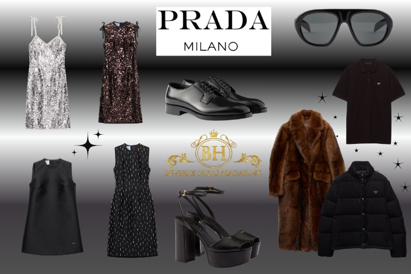 PRADA: Luxury Shopping Guide for Modern Style #BevHillsMag, #BeverlyHills, #BeverlyHillsMagazine, #LuxuryFashion, #ModernStyle, #ShopFashionOnline, #PRADA