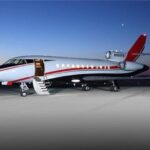 1987 Dassault Falcon Jet #jets #privatejets #bevhillsmag #beverlyhillsmagazine #beverlyhills