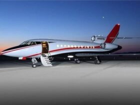 1987 Dassault Falcon Jet #jets #privatejets #bevhillsmag #beverlyhillsmagazine #beverlyhills