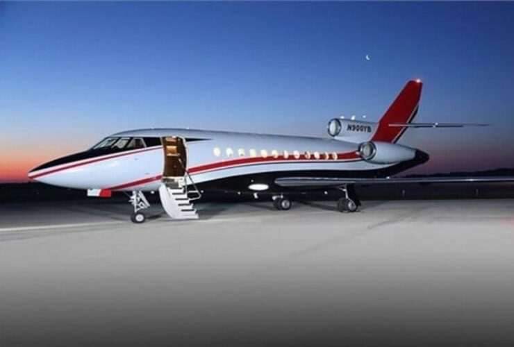 1987 Dassault Falcon Jet #jets #privatejets #bevhillsmag #beverlyhillsmagazine #beverlyhills