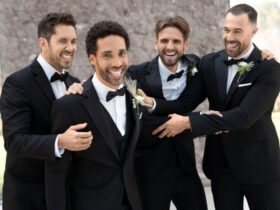 7 Must-Know Stylish Groom Suit Ideas #beverlyhills #beverlyhillsmagazine #bevhillsmag #weddingfashion #weddingsuits #groomsmen #groomsuit #weddingoutfit #weddingattire