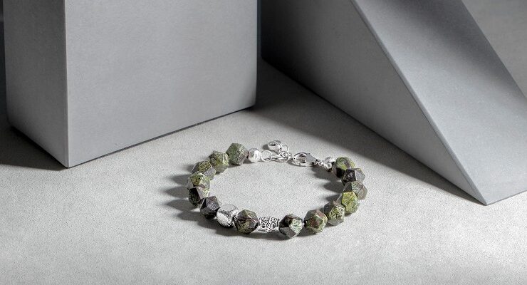 Beverly Hills Magazine AWNL SCANDI METEORITE BRACELETS FOR MEN'S CLASSY OUTFIT
