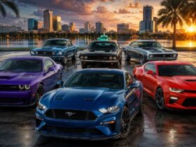 How to Choose the Best American Muscle Car for Your Orlando Lifestyle #BevHillsMag, #BeverlyHills, #BeverlyHillsMagazine, #MuscleCars, #FordMustang, #DodgeChallenger, #ChevroletCamaro, #CarEnthusiast, #AmericanMuscle, #OrlandoCars