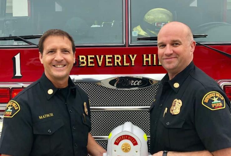Joseph Matsch Named Deputy Fire Chief #beverlyhills #firefighter #bevhillsmag #beverlyhillsmagazine