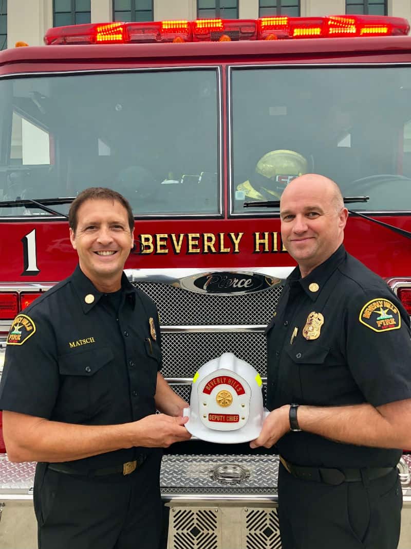 Joseph Matsch Named Deputy Fire Chief #beverlyhills #firefighter #bevhillsmag #beverlyhillsmagazine