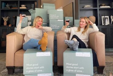 Beverly Hills Magazine Cameron Diaz and Katherine Power Avaline Wine