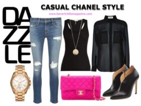 Casual Chanel style #LuxuryStyle #FashionMagazine #Fashion #Style #HighFashion #StatementLooks #BevHillsMag #BeverlyHills #Shoes #BeverlyHillsMagazine