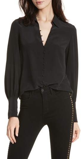 L'Agence Silk Blouse. BUY NOW!!! #beverlyhillsmagazine #bevhillsmag #shop #style #shopping #fashion