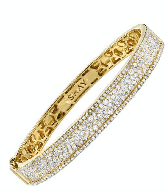 SHAY Pavé 2.89CT Diamond Bangle. BUY NOW!!! #BevHillsMag #beverlyhillsmagazine #shop #style #shopping #fashion #jewelry
