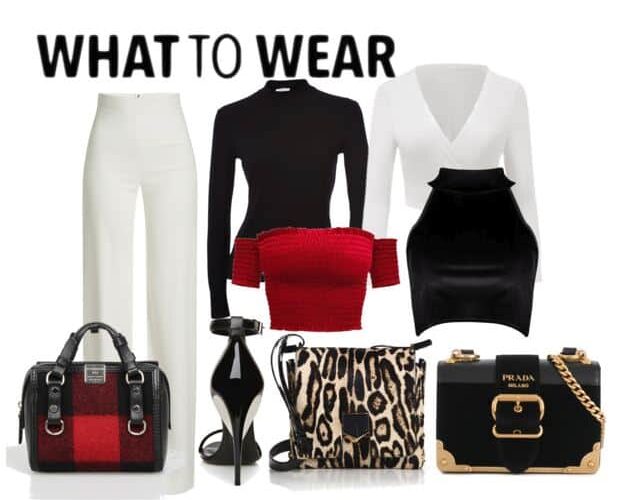 Red, Black, and White Style