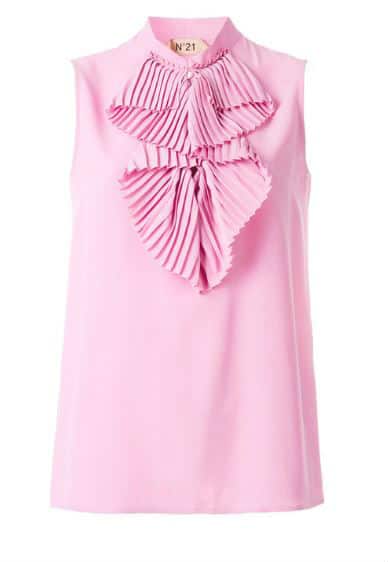 No. 21 Sleeveless Blouse. BUY NOW!!! #BevHillsMag #beverlyhillsmagazine #fashion #shop #style #shopping