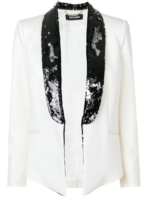 Syland Blazer With Sequins. BUY NOW!!! #beverlyhills #beverlyhillsmagazine #bevhillsmag #shop #fashion #style #dress #shopstyle