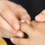 Choosing between Halo vs. Solitaire Rings #beverlyhills #beverlyhillsmagazine #haloengagementring #bridalbands #solitairerings