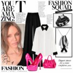 Classy Chloé Style With Pink #LuxuryFashion #FashionStyle #PinkStyle #EveningStyle #FashionInspiration