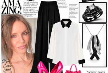 Classy Chloé Style With Pink #LuxuryFashion #FashionStyle #PinkStyle #EveningStyle #FashionInspiration