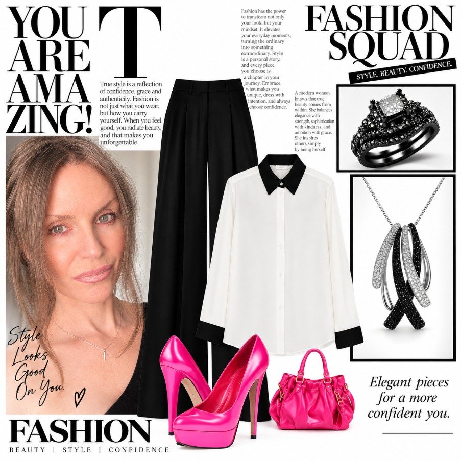 Classy Chloé Style With Pink #LuxuryFashion #FashionStyle #PinkStyle #EveningStyle #FashionInspiration