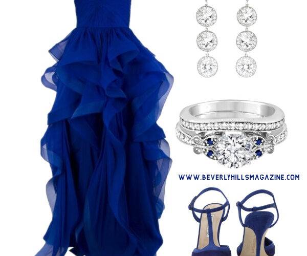 Diamond Blue Style #bevhillsmag #beverlyhills #beverlyhillsmagazine #blue #style #fashion
