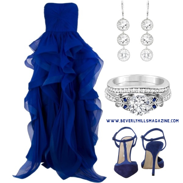 Diamond Blue Style #bevhillsmag #beverlyhills #beverlyhillsmagazine #blue #style #fashion