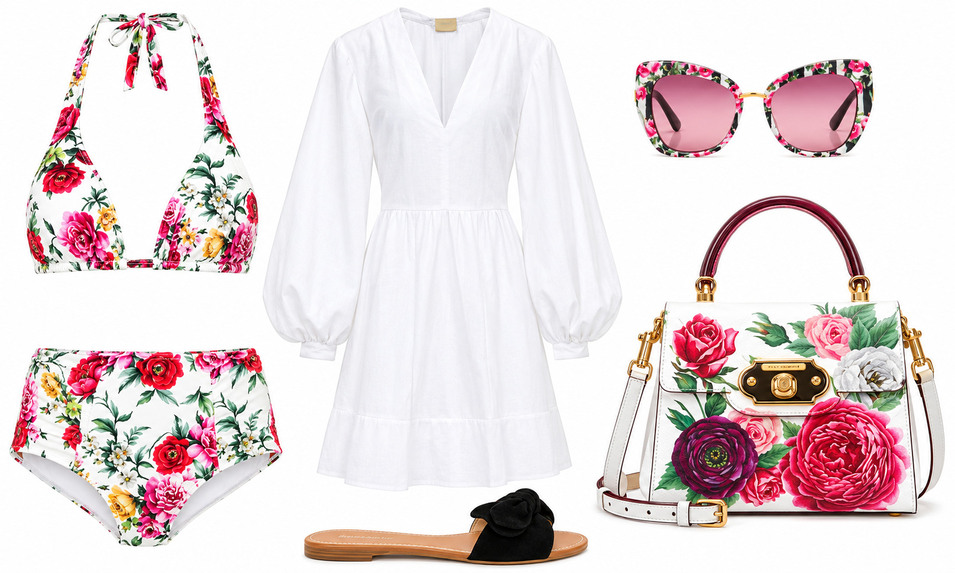 Dolce & Gabbana Beach Style. SHOP NOW!!! #beverlyhillsmagazine #beverlyhills #fashion #style #shop #shopping #shoes #highheels