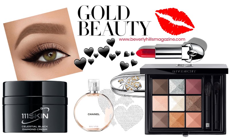 Beverly Hills Magazine Golden Makeup Beauty Set Makeup Blog Beautiful People