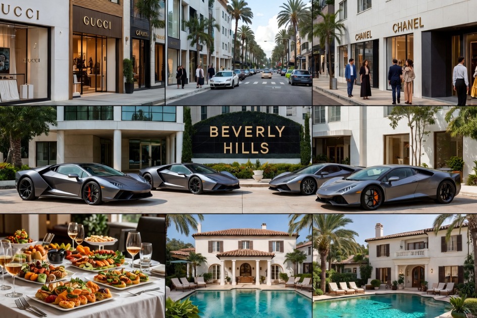 How Beverly Hills Became a Global Symbol of Success #BeverlyHills #LuxuryLifestyle #LuxuryLiving #Success #HollywoodGlamour