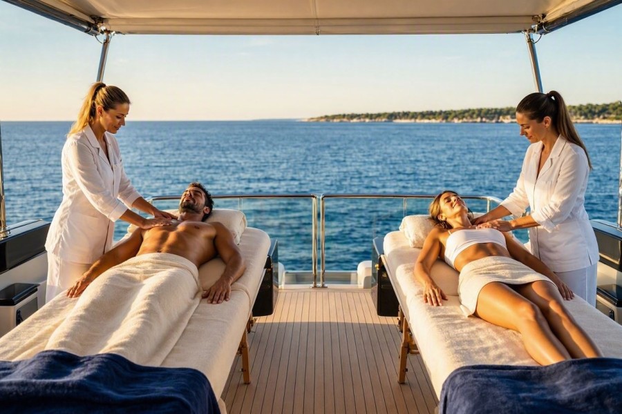 How To Enjoy A Wellness Yacht Charter #yachts #vacations #yachtcharter #bevhillsmag #beverlyhills #beverlyhillsmagazine