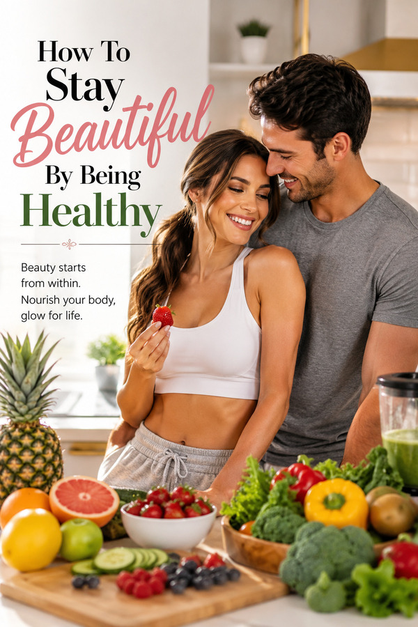 How To Stay Beautiful By Being Healthy #beauty #healthy #happiness