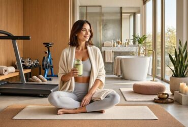 How to Create a Luxury Wellness Routine From Home #LuxuryWellness #WellnessRoutine #HomeFitness #HealthyLifestyle #SelfCare #DigitalFitness #WellnessAtHome #LuxuryLifestyle #FitnessJourney #BevHillsMag
