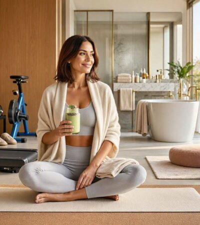 How to Create a Luxury Wellness Routine From Home #LuxuryWellness #WellnessRoutine #HomeFitness #HealthyLifestyle #SelfCare #DigitalFitness #WellnessAtHome #LuxuryLifestyle #FitnessJourney #BevHillsMag