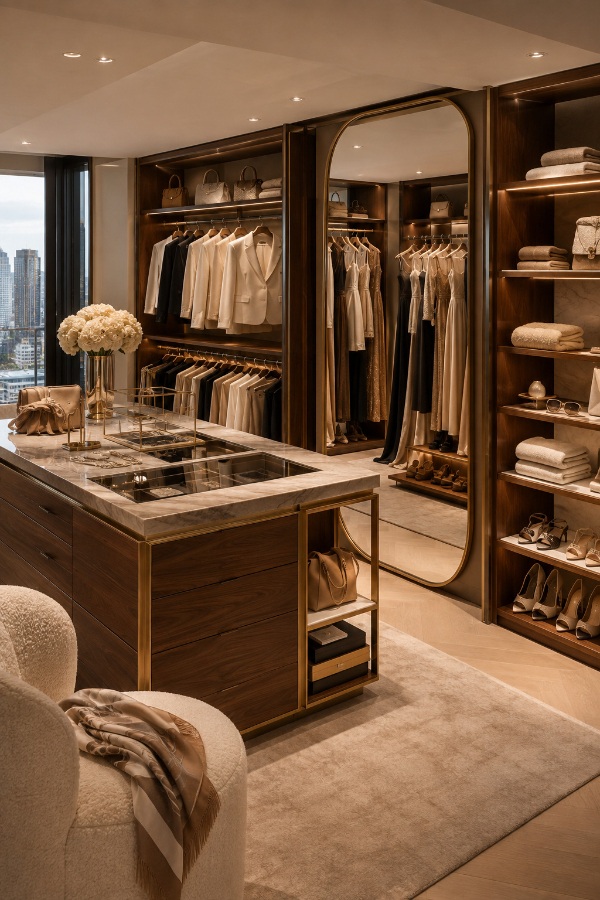 How to Curate a Truly Luxurious Wardrobe #LuxuryWardrobe #LuxuryFashion #TimelessStyle #DesignerFashion #ElegantStyle #FashionInspiration #CapsuleWardrobe #LuxuryLifestyle #BevHillsMag #BeverlyHillsMagazine