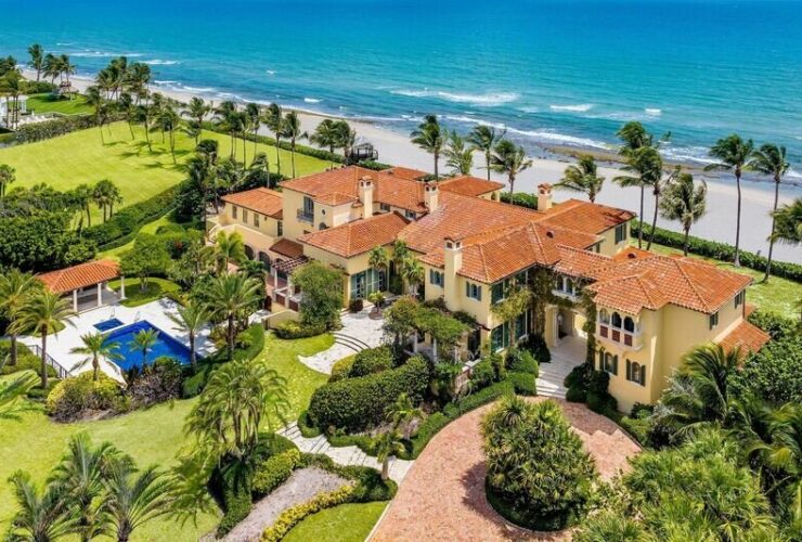 Larry Ellison $145 Million Palm Beach Mega-Mansion #mansions #celebrityrealestate #bevhillsmag #beverlyhillsmagazine #beverlyhills