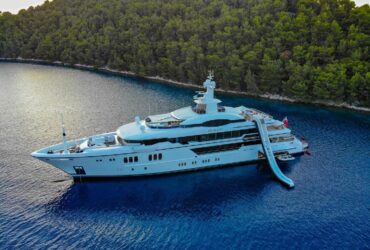 Beverly Hills Magazine Luxury Yacht Life irimari on anchor