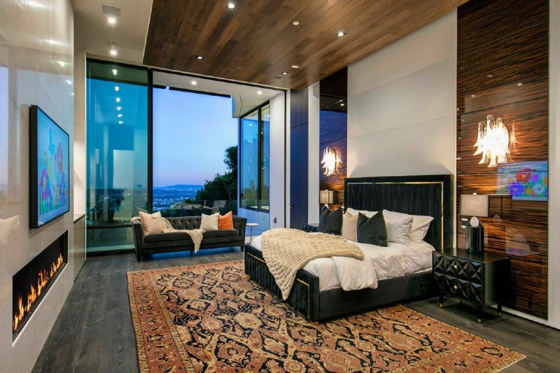 Beverly Hills Magazine Modern Beverly Hills Home: Eclipse Primary Bedroom