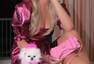 Beverly Hills Magazine Moshiqa Pet Clothing Paris Hilton Collection #beverlyhillsmagazine #parishilton #metapinkcollection #petclothing #luxury