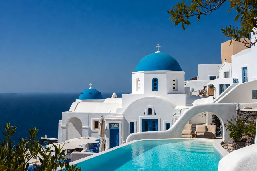 #Mystique Hotel Santorini #travel #Greece #hotels #bevhillsmag #beverlyhillsmagazine #beverlyhills