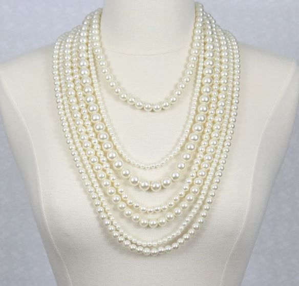 Pearl Necklace. BUY NOW!!! #BevHillsMag #fashion #shopping #shop #style #beverlyhills #jewelry 