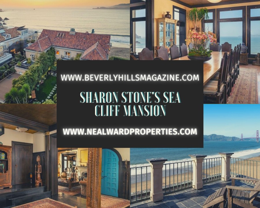 Sharon Stone SF  Mansion For Sale #celebrityrealestate #celebrityhomes #bevhillsmag #beverlyhills #beverlyhillsmagazine