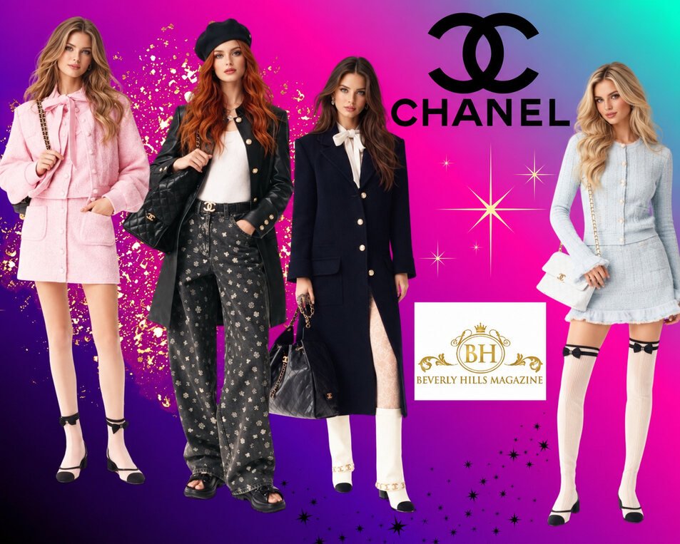 CHANEL: Timeless Fashion with Elegance #BevHillsMag, #BeverlyHills, #BeverlyHillsMagazine #Chanel, #LuxuryFashion, #ModernStyle, #ShopFashionOnline,
