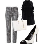 Classy Black and white Style #fashion #style #black #white #classy #bevhillsmag #beverlyhills #beverlyhillsmagazine