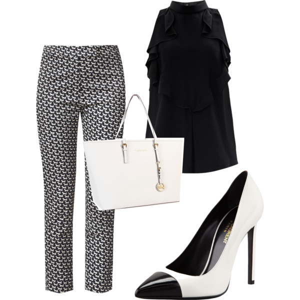 Classy Black and white Style #fashion #style #black #white #classy #bevhillsmag #beverlyhills #beverlyhillsmagazine