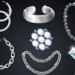 Silver Jewelry-amalgamation of Glamour and Elegance #jewelry #ornament #silverjewelry #silveranklet #silverbrcelet #silverchain