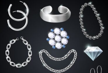 Silver Jewelry-amalgamation of Glamour and Elegance #jewelry #ornament #silverjewelry #silveranklet #silverbrcelet #silverchain