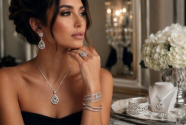 Silver Jewelry- Perfect for Glamour and Elegance #jewelry #ornament #silverjewelry #silveranklet #silverbracelet #silverchain