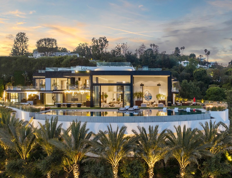 Beverly Hills Magazine Stunning Bel Air Mansion Like 7 Star Resort